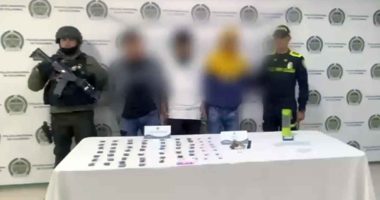 Capturan en flagrancia a tres personas por tráfico de estupefacientes y porte ilegal de armas en Soacha