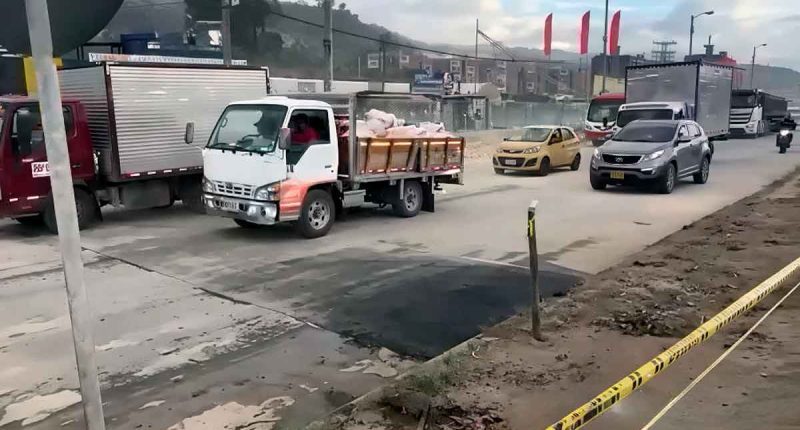 Autopista Sur habilitada en ambos sentidos tras superar emergencia por fuga de gas