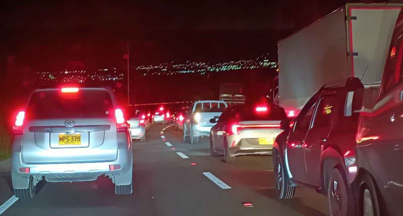 Más de un millón de vehículos ingresaron a Cundinamarca y Bogotá durante el puente festivo