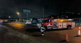 Soacha mantiene restricciones en la Autopista Sur por ruptura de tubería de gas