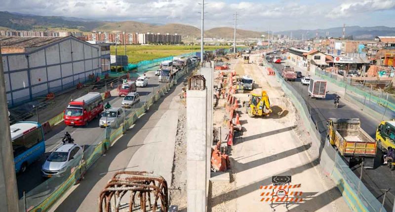 Soacha entra en la fase final de construcción de TransMilenio y advierte sobre graves afectaciones viales