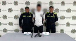 Capturado en flagrancia ciudadano extranjero por porte ilegal de armas en Soacha