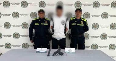 Capturado en flagrancia ciudadano extranjero por porte ilegal de armas en Soacha