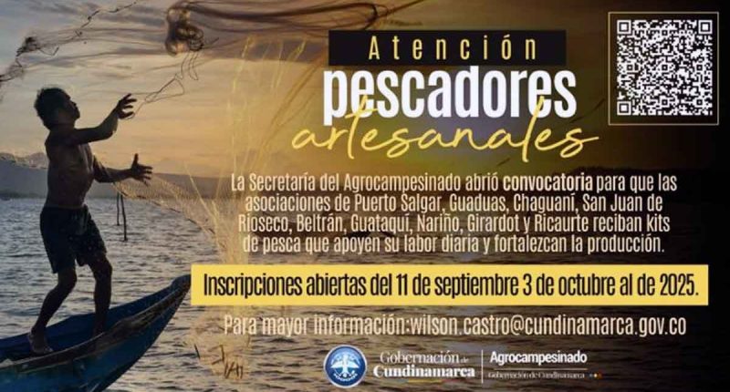 Gobernación de Cundinamarca abre convocatoria para fortalecer la pesca artesanal en el río Magdalena