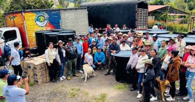 Emergencia en Chipaque por remoción en masa afecta a 86 familias y deja daños en la red de agua potable