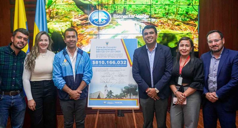 Soacha y Cundinamarca sembrarán más de 9.000 árboles para proteger el agua