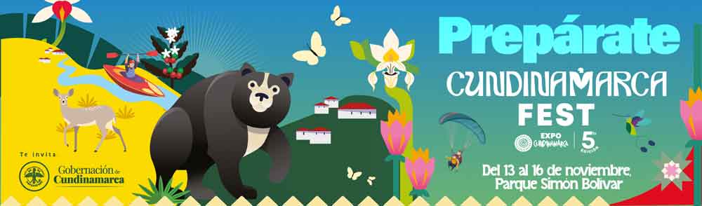 Cundinamarca Fest 2025 | Del 13 al 16 de noviembre - Parque Simón Bolívar | Girardot 2025