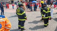 Bomberos Oficiales de Soacha participaron en simulacro de emergencia con la empresa Espumados S.A.