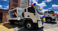 Vehículo compactador mejora la gestión de residuos en Útica, Cundinamarca