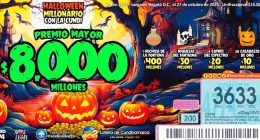 “Halloween Millonario con La Cundi”: la Lotería de Cundinamarca presenta su sorteo especial con grandes premios