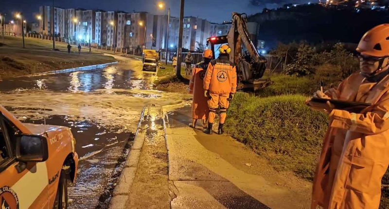 Soacha activa PMU permanente para atender emergencias por lluvias