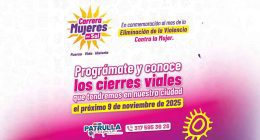 Cierres viales en Soacha por la Carrera de la Mujer “Mujeres del Sol” este domingo 9 de noviembre