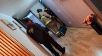 Bomberos Oficiales Soacha atendieron emergencia por apertura de vivienda en Hogares