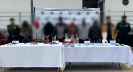 Desarticulación de “Los VN” en Soacha deja 12 capturados