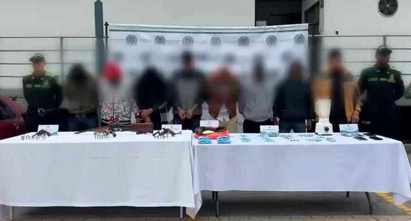 Desarticulación de “Los VN” en Soacha deja 12 capturados