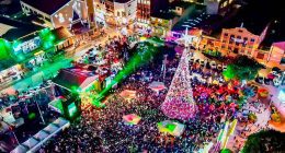 Espectáculo de drones en Soacha reemplaza la pólvora en Navidad