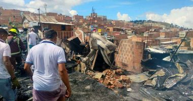 Soacha atiende emergencia por incendio en la Comuna 4: 47 personas afectadas y operativos en curso