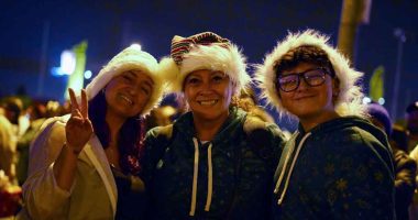 Novenas navideñas en Soacha inician con show de drones