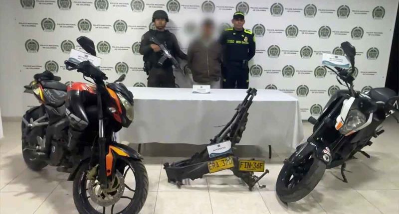 Cae hombre por receptación y recuperan dos motocicletas hurtadas en Soacha
