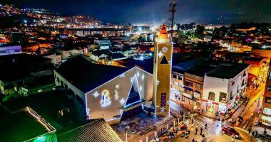 Show de drones en Soacha esta Navidad: 200 luces aéreas recorrerán el municipio