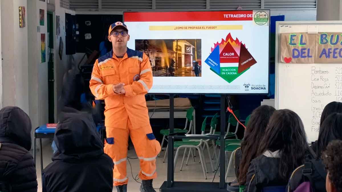 Prevención de incendios forestales en Soacha en temporada seca