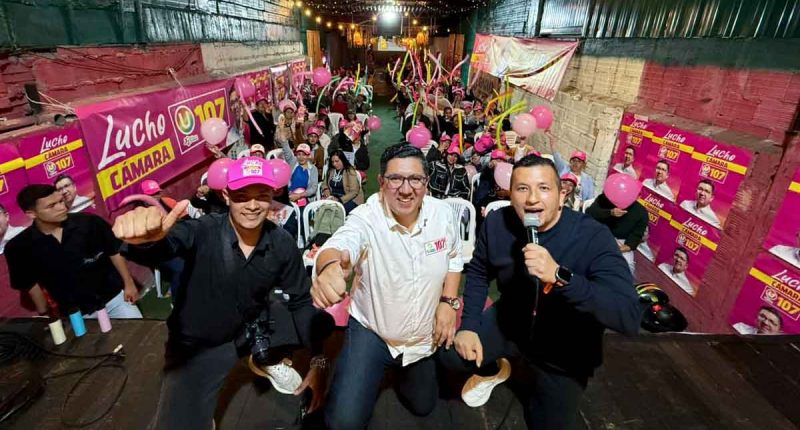 Lucho González U107 fortalece campaña en Cundinamarca
