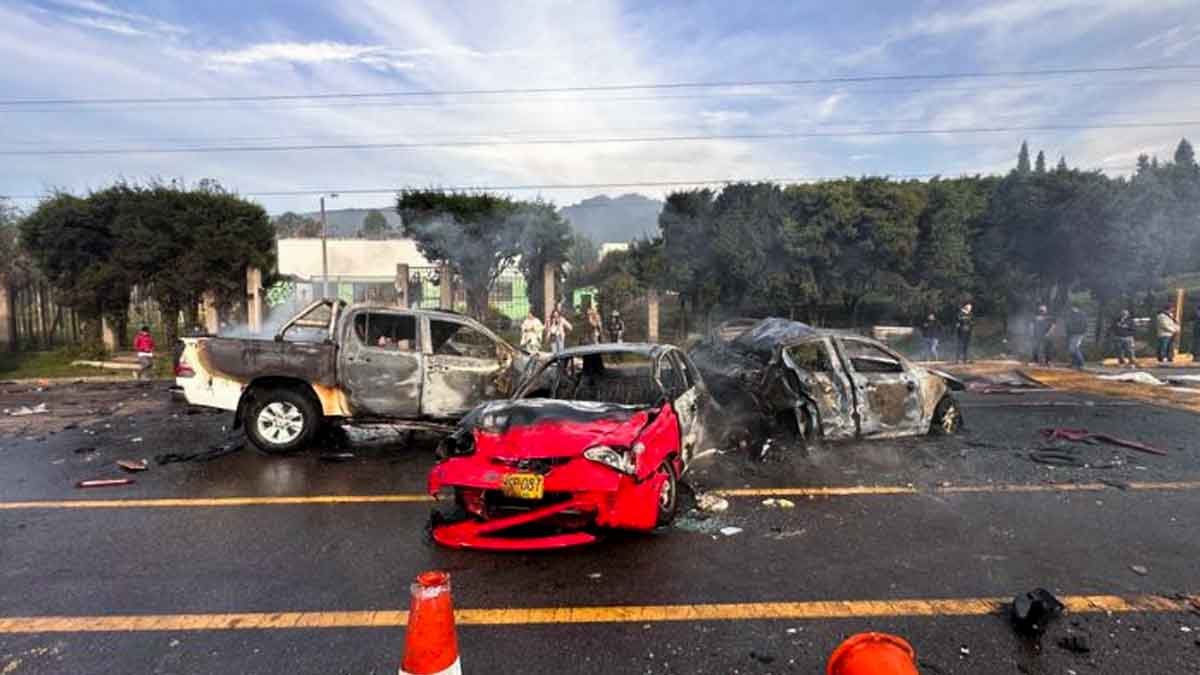 Grave accidente en la vía Zipaquirá-Ubaté deja 5 fallecidos y 21 heridos