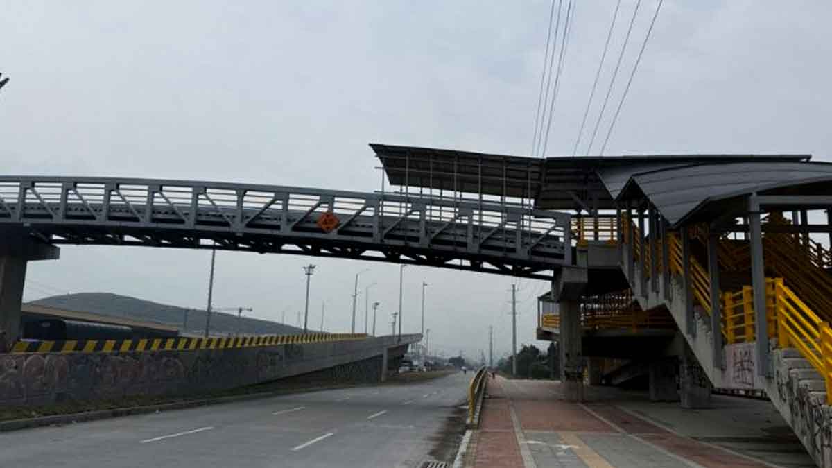 TransMilenio en Soacha: la extensión al Portal El Vínculo alcanza el 72,80% de avance