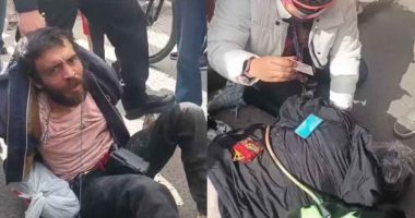 Presencia de la Policía Metropolitana de Soacha en el barrio El Salitre tras ataque a dos mujeres este 24 de abril de 2026.