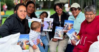 Productores de leche de Tausa recibiendo asistencia técnica de la Universidad Nacional y la Gobernación.