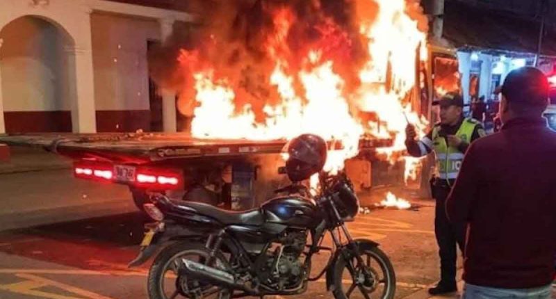 Seguridad vial en Cundinamarca: disturbios obligan a suspender operativo en Chocontá