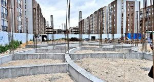 Avance de obra de la Casa de la Mujer en Cajicá, impulsando la inclusión social en Cundinamarca.