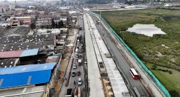 Maquinaria pesada y desvíos de tráfico para mejorar la movilidad en Soacha por obras de TransMilenio.