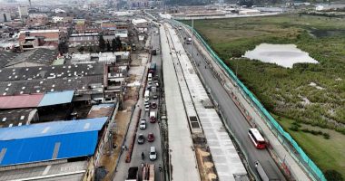 Maquinaria pesada y desvíos de tráfico para mejorar la movilidad en Soacha por obras de TransMilenio.