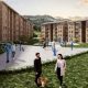 Render del proyecto habitacional de interés prioritario para mejorar el acceso a la vivienda en Cundinamarca.