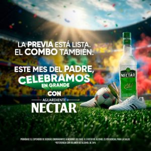 Este mes del Padre, celebramos con Aguardiente Néctar