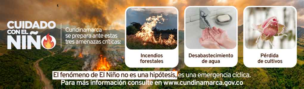 Cuidado con el Niño | Cundinamarca se prepara