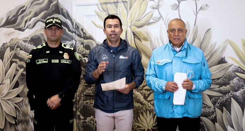 Infografía de las autoridades sobre la captura de alias "Pimpo" y la lista de los más buscados en Cundinamarca.