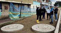 Infraestructura del nuevo colector matriz terminado en el sector de Cartagenita y Manablanca.