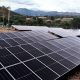 Instalación de paneles solares en la planta de tratamiento de agua del acueducto "Jenaguas".