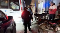 Personal de la Alcaldía y Policía de Soacha socializando medidas de seguridad para la jornada electoral.