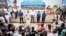 Inicio de obras de reconstrucción de viviendas en Medina y Paratebueno tras el sismo de 2025.