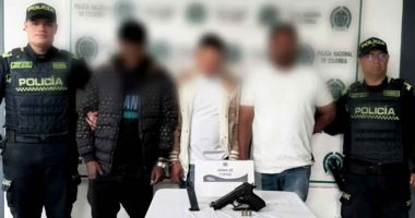 Armamento incautado por la Policía Metropolitana de Soacha durante operativos de control y registro.