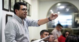 Mesa de trabajo entre el alcalde de Soacha y la comunidad afectada del Acueducto Santa Ana.