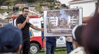 Render y maqueta del proyecto del nuevo Hospital Regional El Salvador en Ubaté, Cundinamarca.