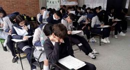 Estudiantes de Soacha participando en las jornadas de formación y preparación PreIcfes impulsadas por la Alcaldía.