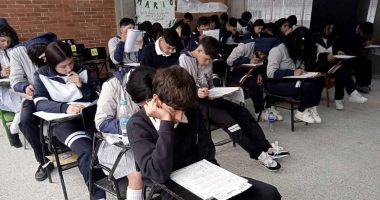Estudiantes de Soacha participando en las jornadas de formación y preparación PreIcfes impulsadas por la Alcaldía.