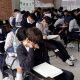 Estudiantes de Soacha participando en las jornadas de formación y preparación PreIcfes impulsadas por la Alcaldía.