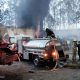 Cuerpos de socorro y autoridades atendiendo incendios forestales en zonas rurales de Cundinamarca.