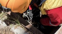 Operativo de control de la Policía y la Secretaría de Gobierno en Ciudad Verde, Soacha, contra conexiones ilegales.